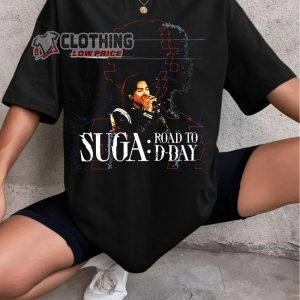 Agust D D Day Tour Shirt, Suga D Day Album 2023 Merch, Min Yoongi Tee