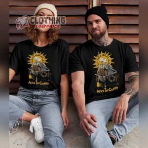 Alice In Chains Music Tour 2023 Tee, Alice In Chains Unisex Merch For Fan 2023