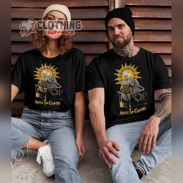 Alice In Chains Music Tour 2023 Tee, Alice In Chains Unisex Merch For Fan 2023