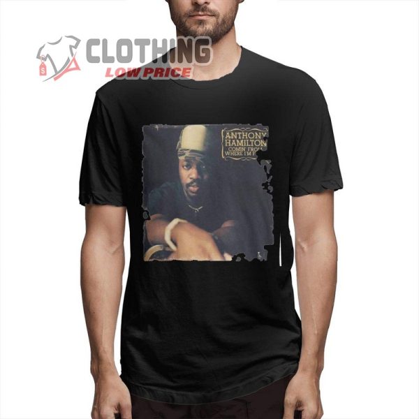 Anthony Hamilton Tour 2023 T- Shirt, Anthony Hamilton Concert 2023 T- Shirt, Anthony Hamilton Discography Merch