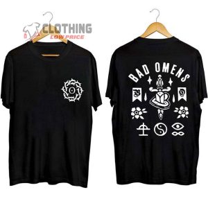 Bad Omen Tour 2023 Unisex T Shirt Bad Omen Band Shirt Bad Omen 2023 Concert Merch1