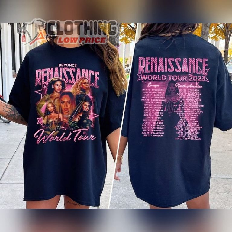 Beyonce Renaissance Tour 2023 Shirt, Beyonce Renaissance World Tour