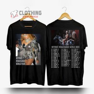 Beyonce Renaissance Tour 2023 Unisex T Shirt Beyonce Renaissance Merch