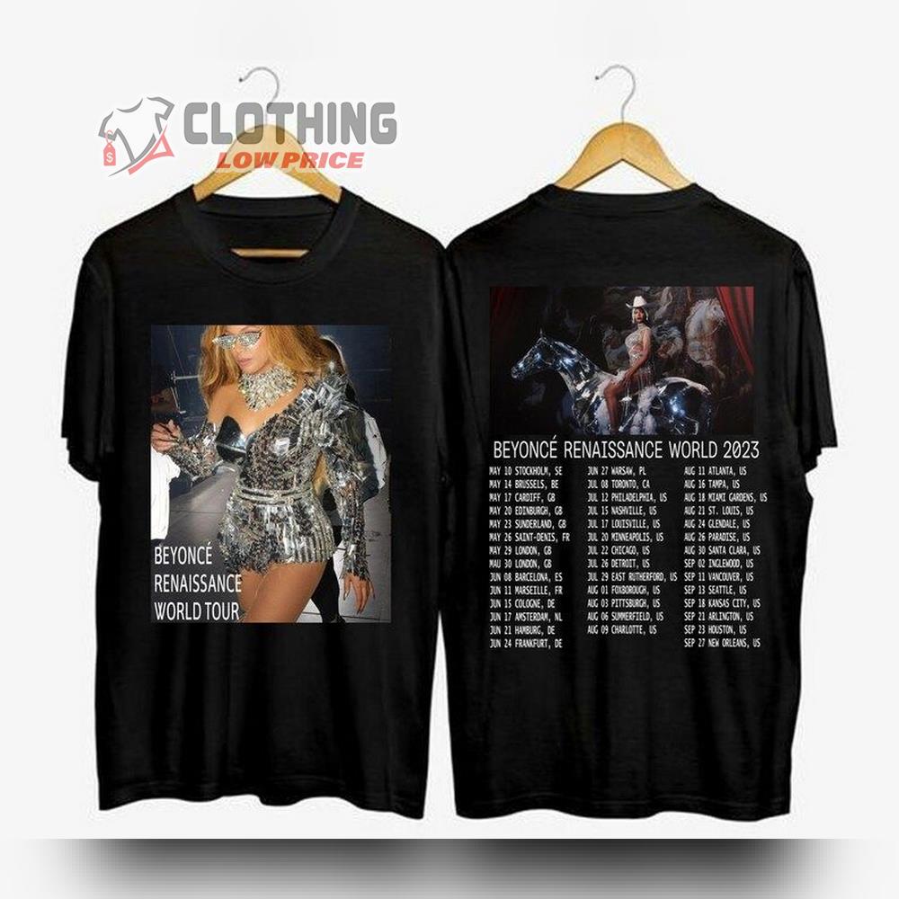 Beyonce Renaissance Tour 2023 Unisex T-Shirt, Beyonce Renaissance Merch