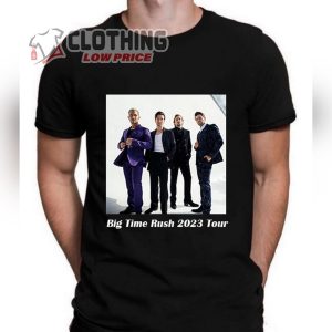 Big Time Rush Setlist Shirt, Big Time Rush Concert Setlist 2023 T- Shirt, Big Time Rush 2023 Tour Dates T- Shirt