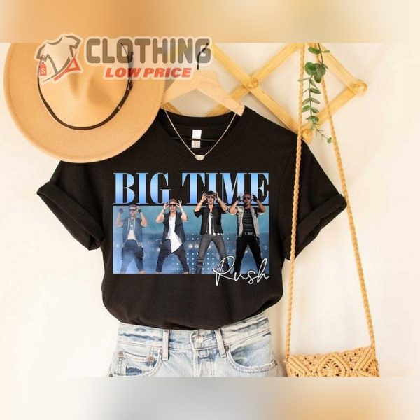Big Time Rush Shirt, Big Time Rush 2023 Tour T- Shirt, Big Time Rush Concert Setlist 2023 Merch