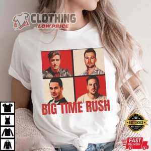 Big Time Rush T- Shirt, Big Time Rush Forever Tour Shirt, Big Time Rush 2023 Tour Dates Hoodie, Big Time Rush Concert Merch