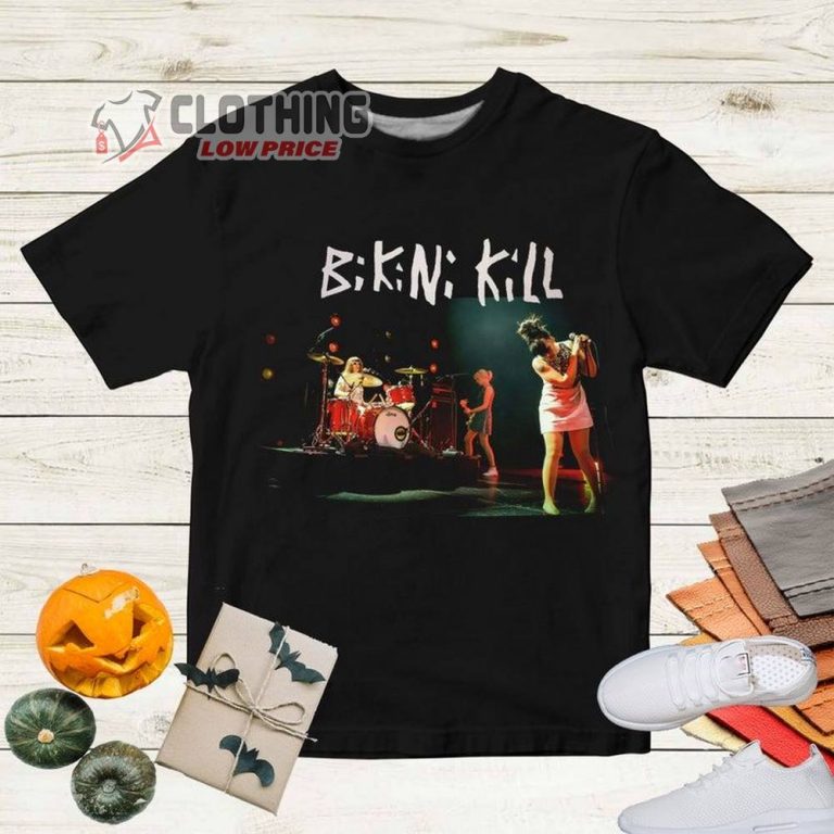 bikini kill tour 2023 merch