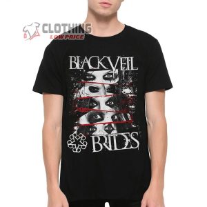 Black Veil Brides Tour 2023 Unisex Merch Black Veil Brides USA Tour Dates 2023 Shirt Black Veil Brides Album T Shirt 1
