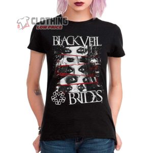 Black Veil Brides Tour 2023 Unisex Merch Black Veil Brides USA Tour Dates 2023 Shirt Black Veil Brides Album T Shirt 2