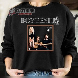 Boygenius Trendy T Shirt Phoebe Bridgers On Tour Long Sleeve Tee Boygenius Rock Music Tour 2023 Tracklist Shirt2