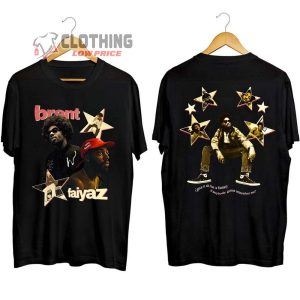 Brent Faiyaz Its A Wasteland Tour 2023 Merch Its A Wasteland Tour Shirt Vintage Brent Faiyaz Fan T Shirt 1