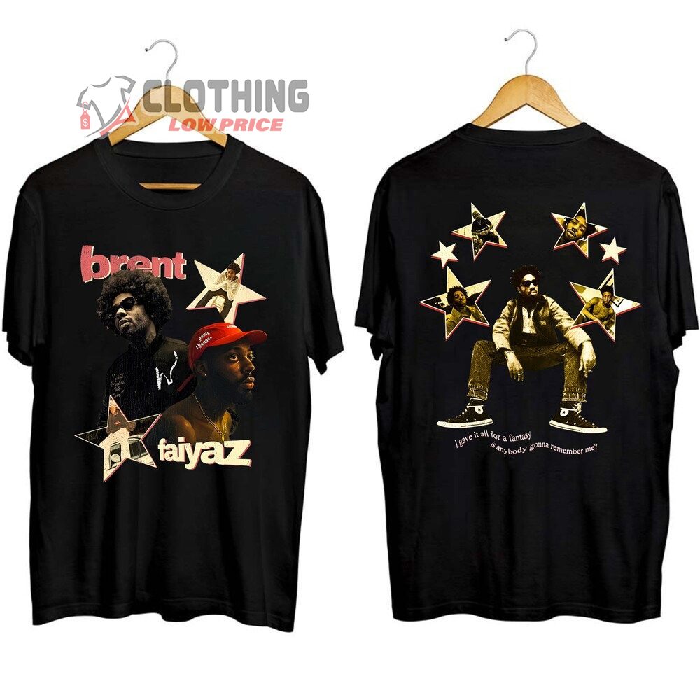 Brent Faiyaz It's A Wasteland Tour 2023 Merch, It's A Wasteland Tour Shirt, Vintage Brent Faiyaz Fan T-Shirt