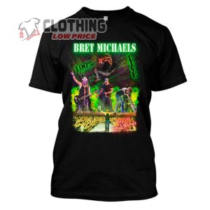 Bret Michaels Tour 2023 Tickets T- Shirt, Bret Michaels Parti Gras Tour 2023 Shirt, Bret Michaels Concert 2023 Merch