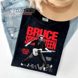 Bruce Springsteen Music Merch, Bruce Springsteen The E Street Band Tour 2023 Shirt