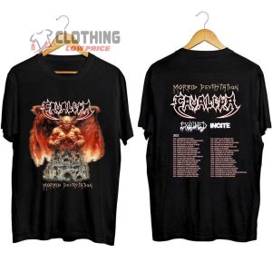 Cavalera Conspiracy Morbid Devastation Tour 2023 Merch Cavalera Conspiracy Tour Dates 2023 Shirt Cavalera Conspiracy 2023 Concert T Shirt 1