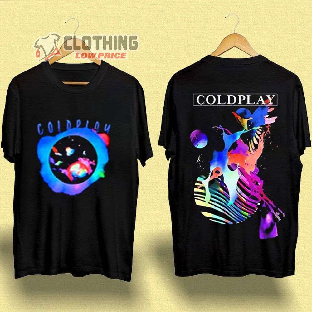 Coldplay Europe Tour 2023 Merch, Coldplay World Tour Dates Shirt, Coldplay Tour 2023 Tee