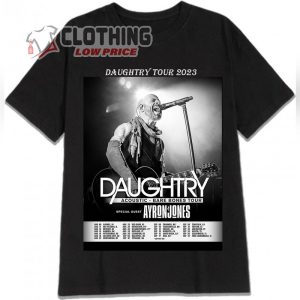 Daughtry Bare Bones Tour Merch Shirt, Daughtry Tour Dates 2023 Hoodie, Daughtry Tour 2023 Setlist T- Shirt