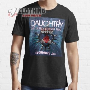 Daughtry The Dearly Beloved Tour 2023 T- Shirt, Daughtry Tour 2023 Setlist Shirt, Daughtry Us Tour 2023 Merch