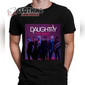 Daughtry Tour Dates 2023 T- Shirt, Daughtry Top Tracks Hoodie, Daughtry Tickets 2023 Merch