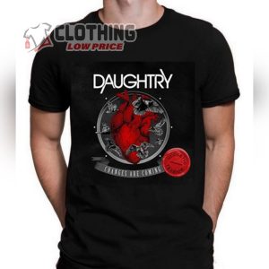 Daughtry Tour Dates 2023 T Shirt Its Not Over The Hits So Far Daughtry T Shirt Daughtry Tour 2023 Setlist Merch 1