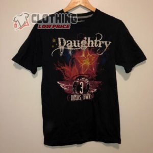 Daughtry Tour Shirt, Daughtry Tour 2023 Setlist T- Shirt, Daughtry Tour Dates 2023 T- Shirt