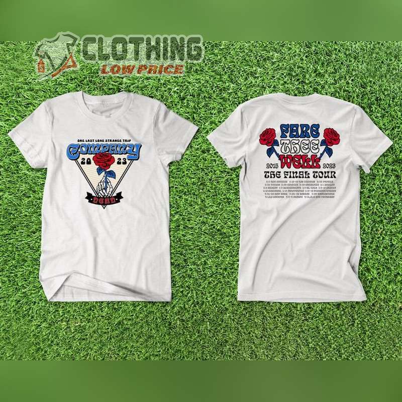 Dead And Company 2023 Tour T- Shirt, Dead And Company The Final Summer Tour 2023 Shirt, Dead And Company Fan Lovers Shirt