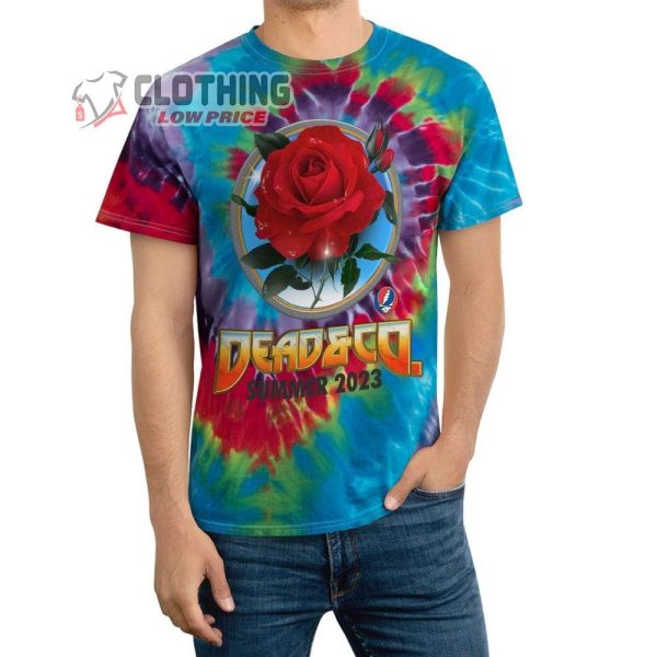 Dead And Company Final Tour 2023 Grateful Dead Concert 3D ALl Over Printed T-Shirt