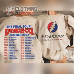 Dead And Company The Final 2023 Summer Tour T Shirt Dead And Company T Shirt Dead And Company Summer Tour 2023 Rumors Shirt 2