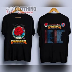 Dead And Company The Final Summer Tour T Shirt Dead Co The Final Tour 2023 T Shirt Dead And Company Fan Lovers Shirt Dead And Company Pits 2023 Merch 2