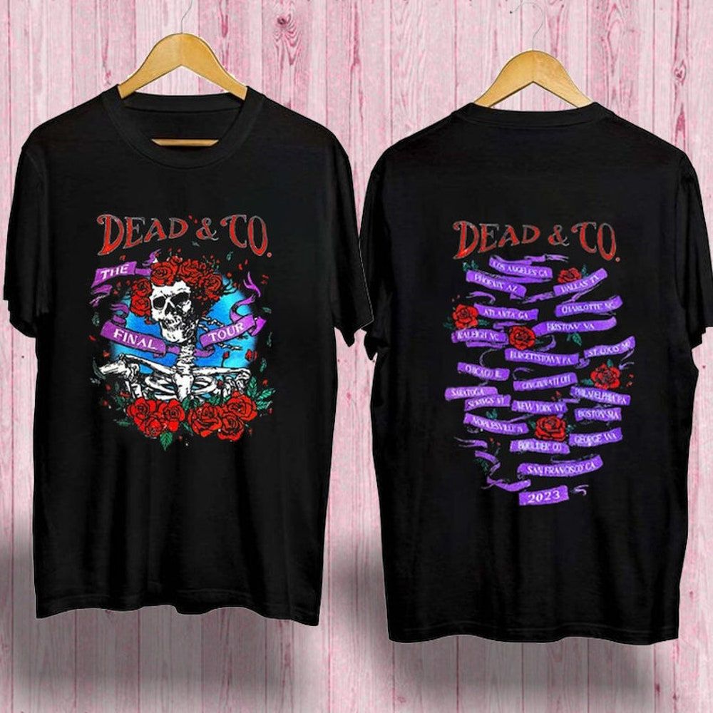 Dead & Co The Final Tour 2023 Merch, Dead And Company Summer Tour 2023 Shirt, The Final Tour 2023 T-Shirt