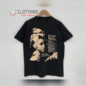 Erykah Vintage 90S Shirt Erykah Retro T Shirt Erykah America Album Singer Music Merch