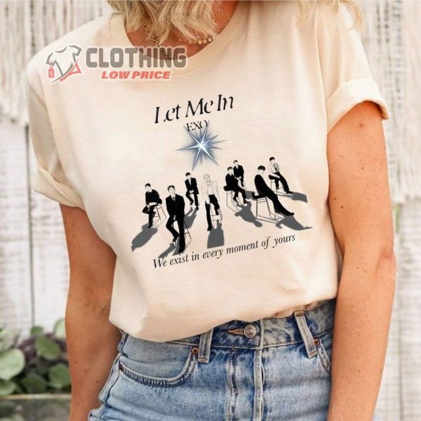 Exo Clock Tour 2023 Shirt, Exo We Are One Shirt, Let Me In Exo Shirt, Exo Is Coming Merch