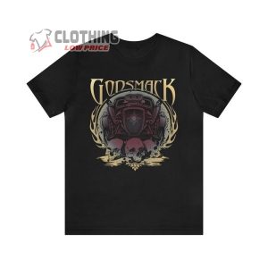 Godsmack Tour Staind Tour 2023 Nickelback Unisex T Shirt Limited Edition Godsmack Shirt2