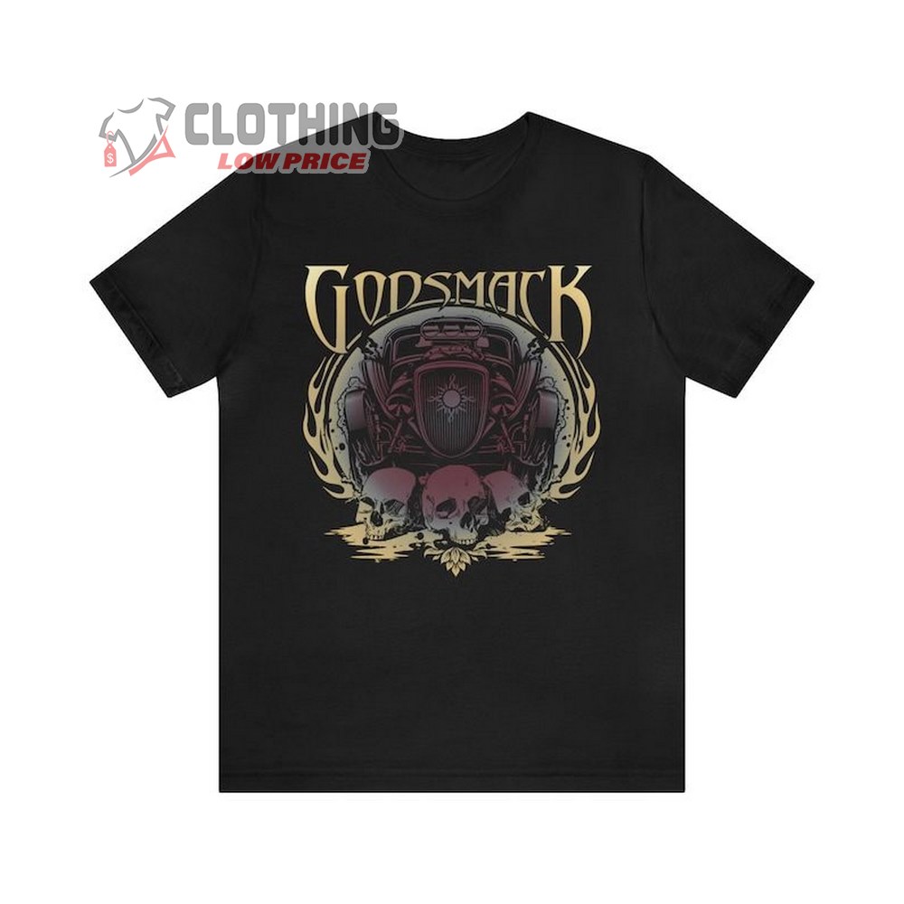 Godsmack Tour Staind Tour 2023 Nickelback Unisex T-Shirt, Limited Edition Godsmack Shirt