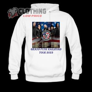 Grand Funk Railroad Concert Merch Grand Funk Railroad Tour 2023 Hoodie Grand Funk Railroad Members Shirt 1