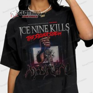 Ice Nine Kills The Silver Scream Rock Merch Ice Nine Kills Rock Sweatshirt The Silver Scream Tour 2023 T Shirt 1