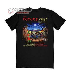 Iron Maiden The Future Past Tour 2023 Hoodie Heavy Metal Band Iron Maiden Tour 2023 T Shirt Iron Maiden Tour Merch1