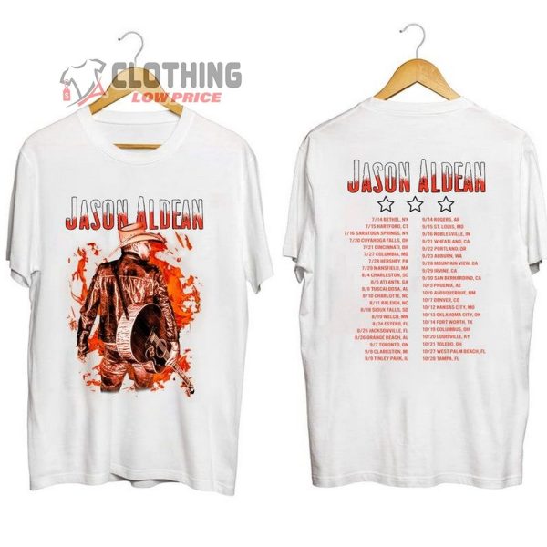 Jason Aldean Highway Desperado Tour 2023 Unisex T-Shirt, Jason Aldean Merch, Jason Aldean Country Music Shirt