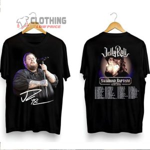 Jelly Roll Backroad Baptism Tour 2023 Merch Jelly Roll Tour Shirt Jelly Roll Vintage Music T Shirt