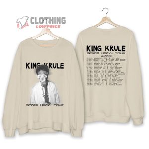 King Krule 2023 Space Heavy US Canada Tour Dates Merch King Krule 2023 Concert Shirt King Krule World Tour 2023 Tickets T Shirt 3
