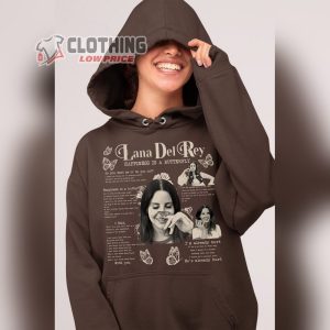 Lana Del Rey Vintage Hoodie Lana Del Rey 2023 Tour Shirt Happiness Is A Butterfly Shirt2