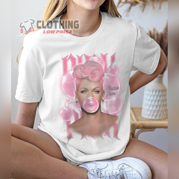 Limited Pink Summer Carnival Tour 2023 Shirt, P!nk Bubblegum Sweatshirt, Trustfall Album Music Tour 2023 Shirt
