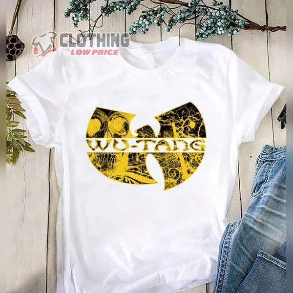Logo Wu-Tang Clan Band Unisex T-Shirt, Wu-Tang 2023 Tour Shirt, Wu-Tang Merch