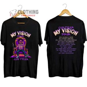 Luh Tyler 2023 Concert Merch My Vision Tour 2023 Shirt Rapper Luh Tyler World Tour 2023 Tickets T Shirt 1