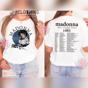 Madonna Queen Of Pop T Shirt Madonna Music Concert Tee2