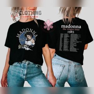 Madonna Queen Of Pop T Shirt Madonna Music Concert Tee3