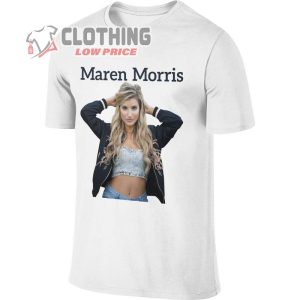 Maren Morris T- Shirt, Maren Morris Concert Schedule T- Shirt, Maren Morris Tour 2023 Dates Merch