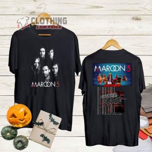 Maroon 5 Band Shirt, Maroon 5 The Residency World Tour 2023 Merch