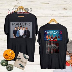 Maroon 5 The Residency World Tour 2023 Merch, Maroon 5 Band Shirt
